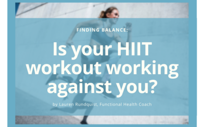 Is your HIIT workout working against you?